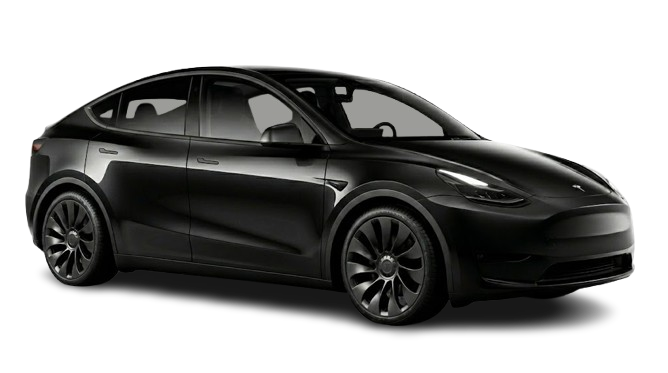 Sedan Green Tesla Y