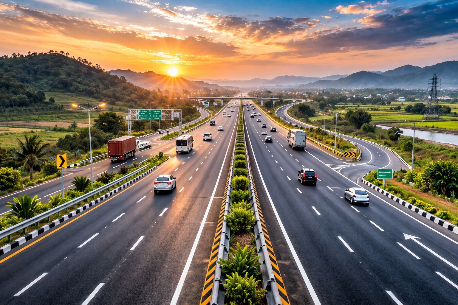 Long distance private transport service
