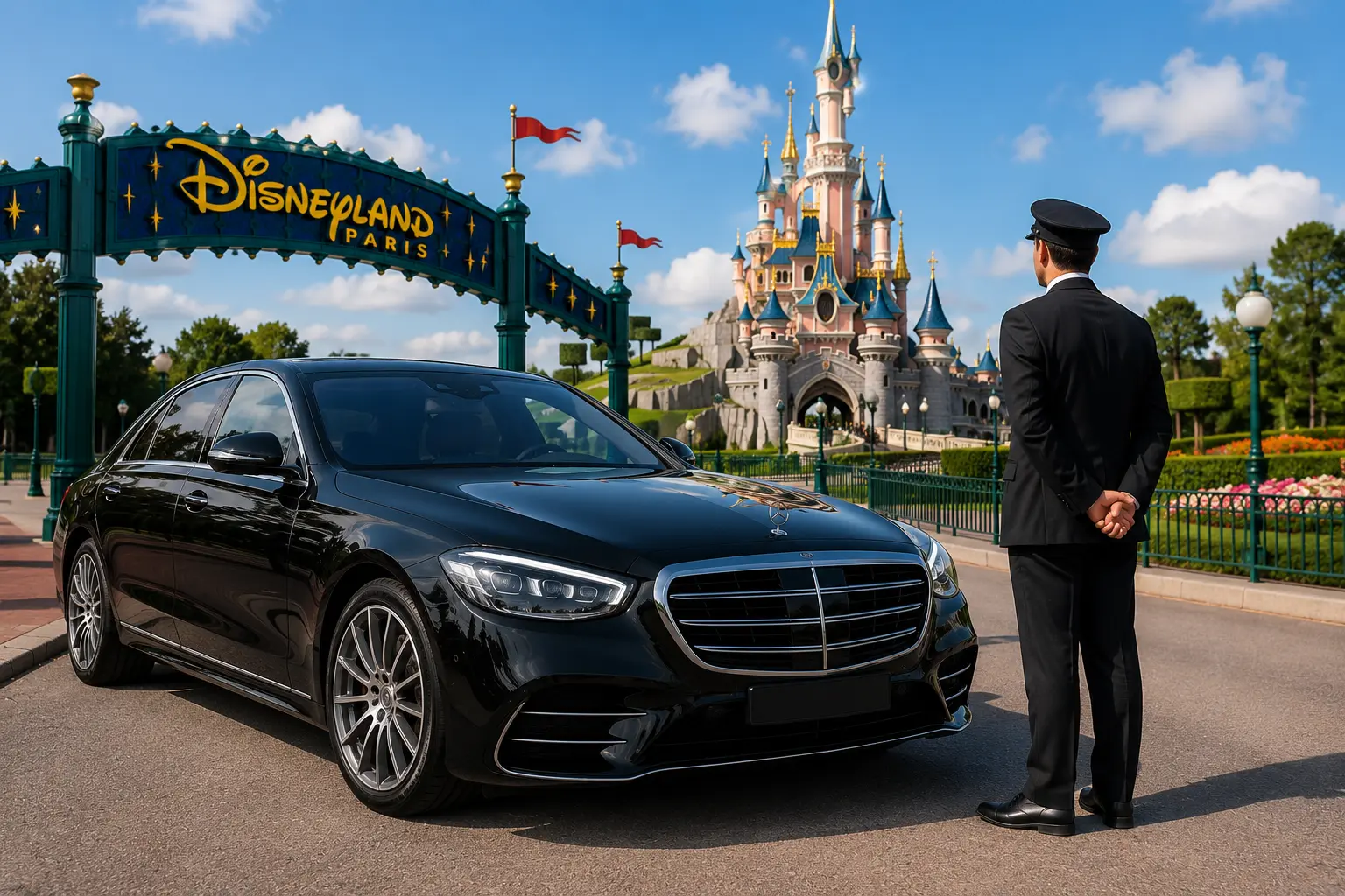 Private driver Paris reviews — luxury transfer to Disneyland Paris